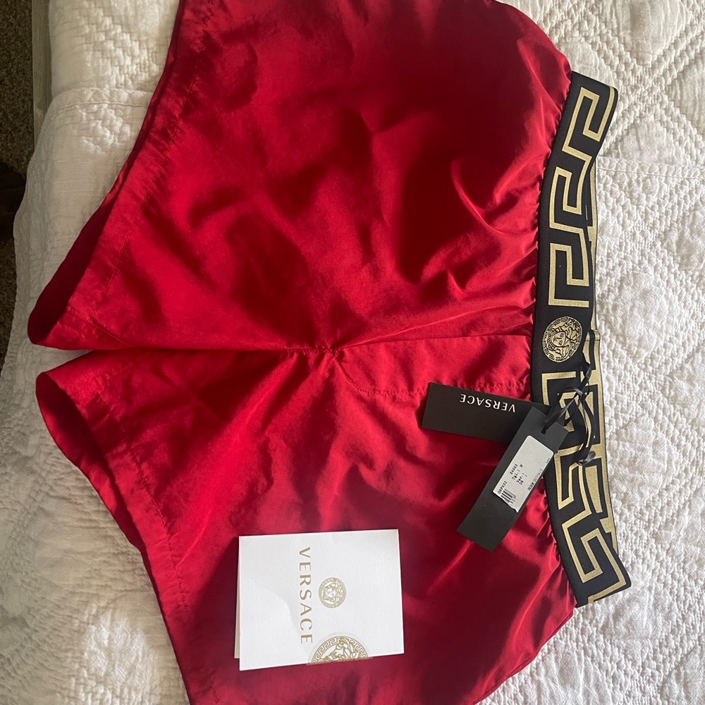Iconic Greca Medusa Swim Short